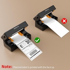 Rongta Fanfold 4×6 Direct Thermal Labels, Perforated Shipping Label Printer P…