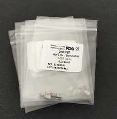 100Packs Dental Orthodontic Buccal Tube MBT/Roth .022 Molar Bondable No-cov