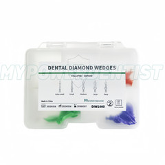 Dental Diamond Wedges Plastic Diastema Adaptive Interdental Teeth Gap Wedge