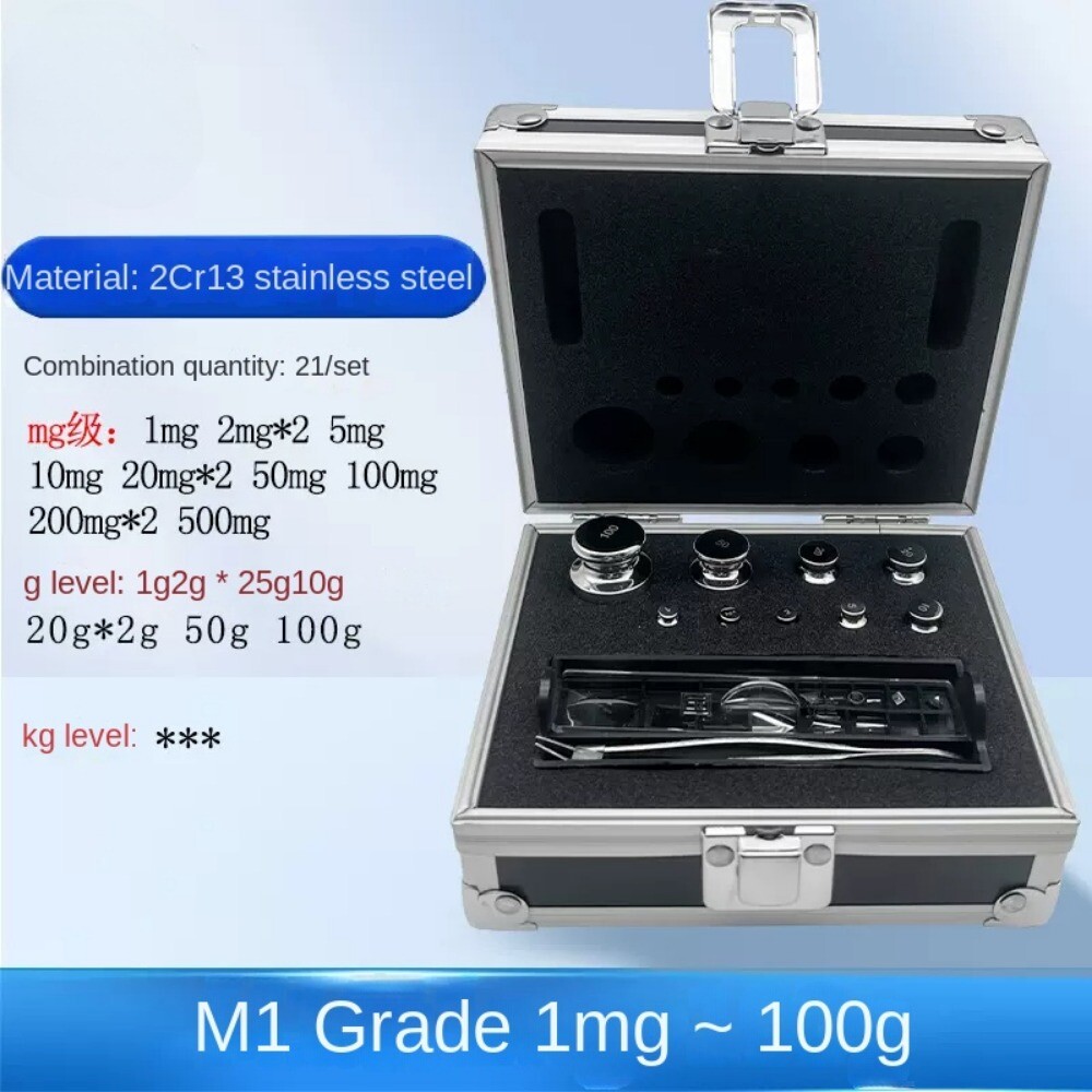Stainless Steel Standard Weight Set High-Precision Weights Electronic Scale