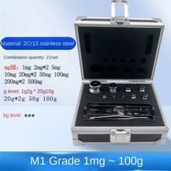 Stainless Steel Standard Weight Set High-Precision Weights Electronic Scale