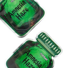 100X Vibrant Print Jar Mylar Storage Bag 3.5g Resealable Airtight Zipper Pouches