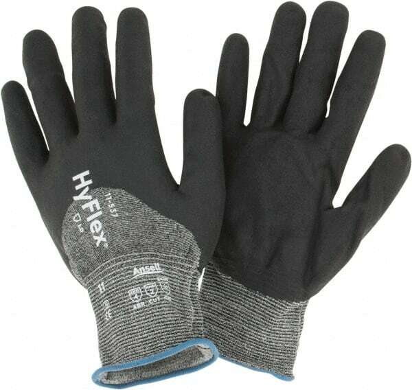 Ansell Size 2XL (11) Silicone-Free Nitrile Coated Cut/Puncture Resistant Gloves