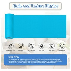 Blue Canvas Repair Tape, Self-Adhesive Patch – 4×63 Inches