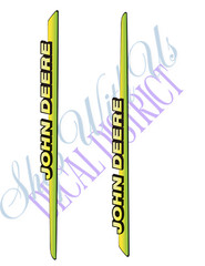 Lawn Tractor Hood John Deere DecalsPremium Vinyl Decals 325,335 or 345 Set OF 2