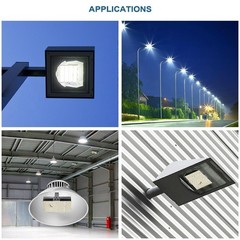 240 Watt LED Shoebox Replacement Light Fixture Commercial Parking Lot Pole Lamp