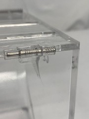 Clear Acrylic Parafilm M & Foil Dispenser 2-Slots 4-3/4”L x 6-3/4”W x 6-3/8”H B
