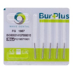 Wave Dental Carbide Burs Friction Grip FG 19mm FGOS Surgical 25mm Ball Pear 330