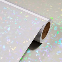 Paper Peel and Stick Clear Holographic Self Adhesive Laminating Sheets Waterp…