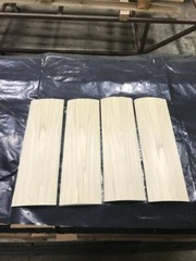 13 sheets 9×18 Poplar Veneer sheets 1/16 thick