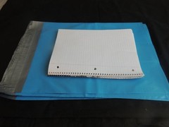 100 Blue 12×15 Flat Poly Postal Mailer Envelopes, Self Sealing USPS Shipping Bag