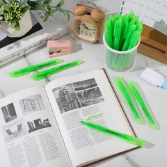 60 PCS Pastel Highlighters Bulk Chisel Tip Marker Pens Green Home Office