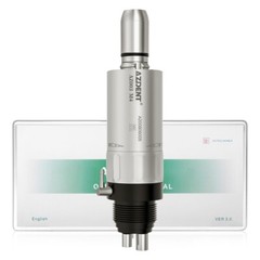 USA Dental Slow Low Speed Handpiece Air Motor 1:1 Direct Drive 4 Hole AZDENT
