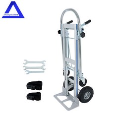3 in 1 Design 1000 Lbs,Hand Trucks Heavy Duty Aluminum Dolly Cart