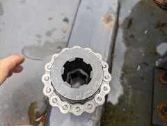 JCT AGT Wolverine Mower King brush hog Gear Box chain Coupling