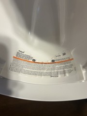 NEW Lot Of 6 Verizon Full Brim Hard Hats MSA V Gard Size Medium White