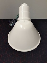 LSI INDUSTRIES 9″ ABOLITE ANGLED REFLECTOR FIXTURE GLOSSY WHITE-AD150/764982