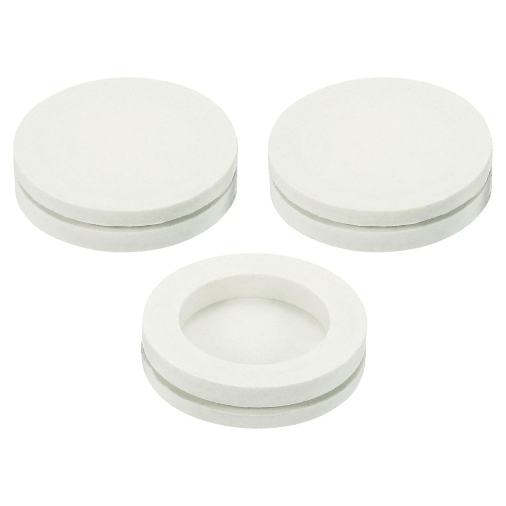 Air Conditioner Drain Stoppers 25mm/1″ Rubber Plug Replacement Part Beige 3pcs