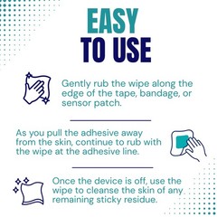 Torbot Trms408W – Tacaway Adhesive Remover Wipe, 50 Count (Pack of 1)