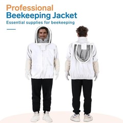 Bee Suit – Beekeeping Jacket for Men & Women – Polycotton Jacket with Beekeep…