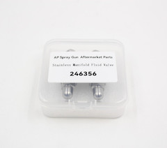 Aftermarket 2 Pcs 246356 fluid VALVE fits Fusio Air Purge AP Spray Gun