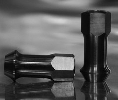 ZAKGEAR Black Titanium Wheel Lug Nut 12×1.25 Open End Acorn 20pcs set