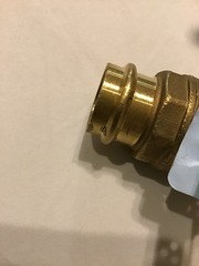 FNW ProPress 1 in. Press Lead Free Bronze Ball Valve Mod: FNWX432G. Size: 1”.