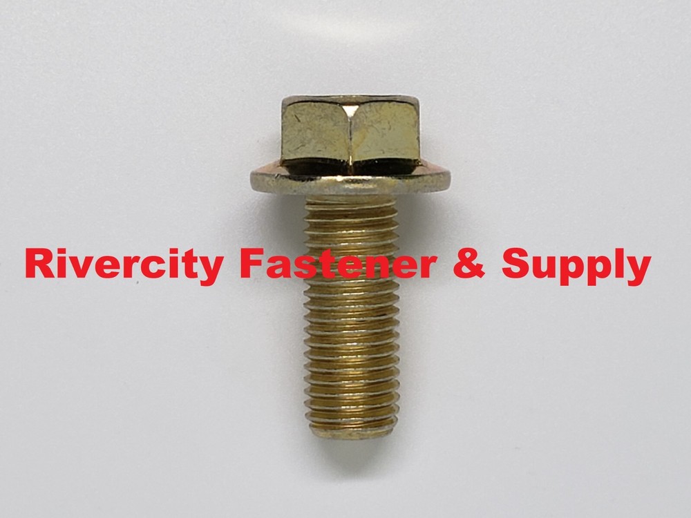 M10-1.25×25 JIS Flange Bolts 10mm x 25mm Screws M10x1.25 x 25 J.I.S