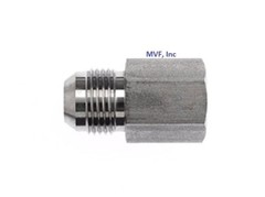 1/4″ Male JIC X 1/4″ Female NPTF, 37° Flare to Pipe Adapter Hydraulic 2405-04-04