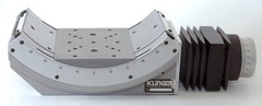 KLINGER SCIENTIFIC / NEWPORT CORP. BG120 GONIOMETER +/- 45 Degrees 120 MM WIDE.