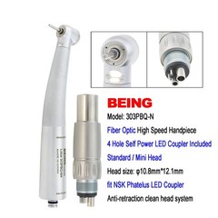 BEING High Speed Handpiece Turbine Dental Fiber Optic NSK Phatelus LED Coupler