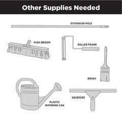 Rust-Oleum 286893 Silver Bullet Metallic Floor Coating Kit 80 oz. (Pack of 2)