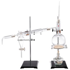 VEVOR Essential Oil Distillation Kit 500ml Distillation Apparatus 28 pcs Set