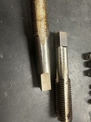 Set Of SAE Taps 5/16, 3/8, 1/2, 5/8 Coarse And Fine Thread Lot Of 12