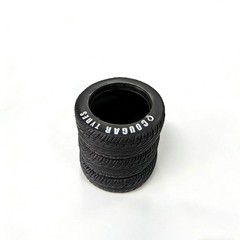 Desk Organizer Pen Holder Pen Pencil Tire Shaped Holder Case Office Stationery