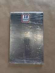 18 Gauge Steel Sheet Metal Cold Rolled 12″ X 24″ 1 Sheet