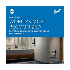 Kimberly-Clark Scott Jumbo Roll (JRT) Coreless Toilet Paper Dispenser (09603)…