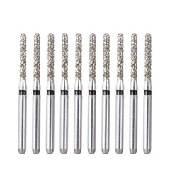 AZDENT Dental Bur Diamond Burs FOOTBALL Multi-Use FINE RED Polishers 10PCS/PACK