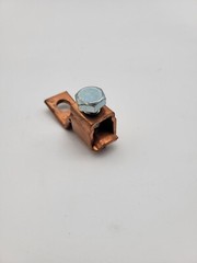 11 Piece Lot NSI Industries DE-713 Offset Copper Mechanical Lugs 3/0-4 AWG NOS