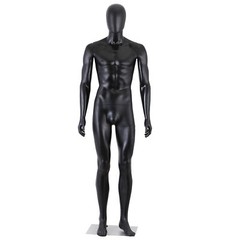 Male Mannequin Dress Form 73″ Adjustable Mannequin Full Body Stand w/Base Black