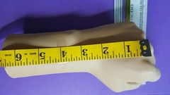 Life Size Realistic Looking Male / Female mannequin Hand Fist to display watch