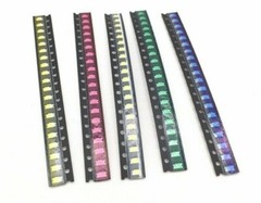 100pcs SMD 0402 0603 805 1206 LED lights /choose color and light USA ship/sold