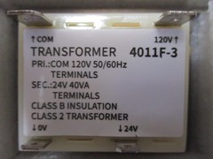 4011F-3 120V to 24V Transformer 40VA Compatible with Furnace/HVAC Equipment
