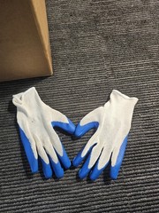 (156 PAIRS) PIP 39-C122/L Industrial Large Polyester Gloves W/ Latex-Coated Palm