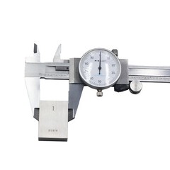 HFS(R) 0- 6″ Stainless 4 Way Dial Caliper Imperial Caliper .001″ Shock Proof