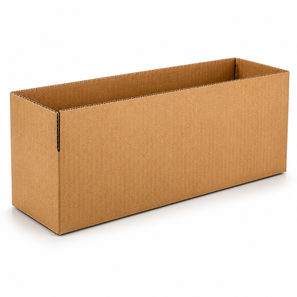 100 Boxes 20x8x8″ Long Corrugated Shipping Boxes ECT-32 Kraft Packing Cartons