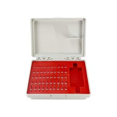 Steel Pin Gage Set Minus Heat Treated with Storage Case M0 50pcs 0.011″-0.060″