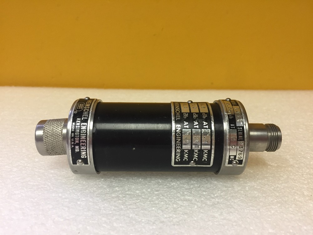 Weinschel 10-6 DC to 1.5 GHz, 6 dB, 10 W, N (M-F) Coaxial Attenuator. Tested!