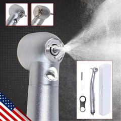 Dental LED Handpiece Standard Push Button High Speed Handpiece 4 Holes Burr NEW
