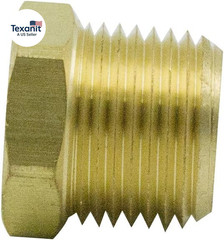 1/4″ NPT Male to 1/8″ NPT Female Brass Reducer Bushing Forged Hex Head Pipe Fitt